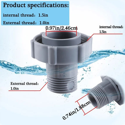 Connettore per raccordo di scarico per piscina per P6A1420 P6D1420 P6H1420 P6D1420ASS16