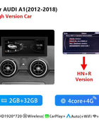 8 Core Android 14 Wireless Carplay For AUDI A1 2012-2018 Radio Video Multimedia GPS Navigation Stereo Screen Head Unit 4G