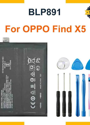 BLP891 Battery for OPPO Find X5 FindX5 Spare Part High capacity Capacity Battery