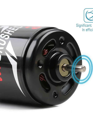 INJORA 550 Brushed Motor Waterproof 12T 21T 29T 35T 55T for 1:10 RC Crawler Axial SCX10 AXI03007 JL 90046 Slash TRX4 TRX6