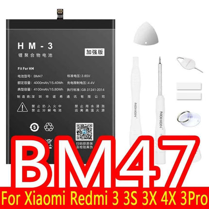 NOHON BM53 BM3L BM4E BM47 Battery For Xiaomi Mi 10T Pro Lite 9T 11T 8 9 10 10S 11 12 12X Max3 Mix 4 2 2S POCO F1 F2 Pro F3 M3 A3