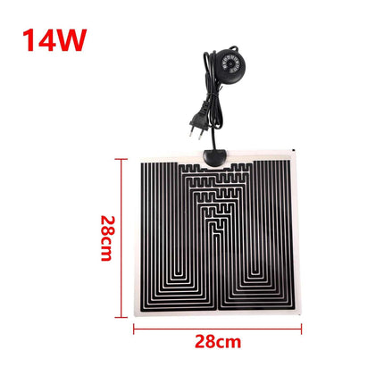 5-45W Reptiles Heat Mat Pet Heating Warm Pads Adjustable Temperature Controller Mats Reptiles Supplies   Plant Warm Heating Pad