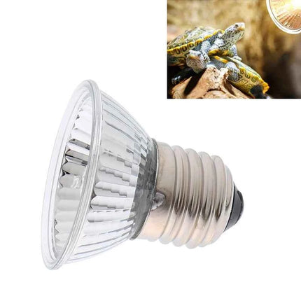 NEW! 25/50/75W UVA+UVB 3.0 Reptile Lamp Bulb Turtle Basking UV Light Bulbs Heating Lamp Temperature Controller
