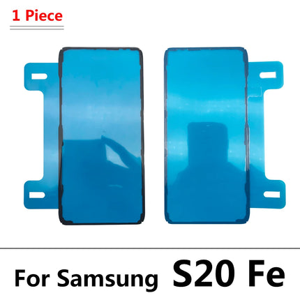 Adesivo adesivo Custodia posteriore Copribatteria Nastro impermeabile per Samsung S20 S21 FE S23 S22 Plus Ultra S23Ultra S21 Plus