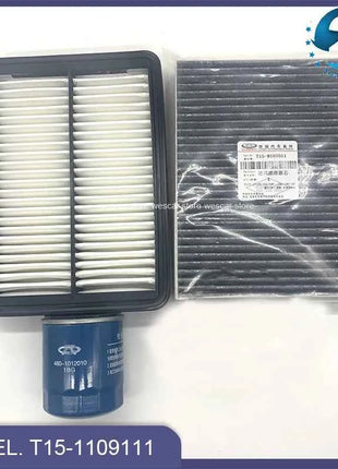 Car Air Filter&Oil Filter&Carbin Filter&Fuel Filter For Chery Tiggo 4/5x 1.5T 2.0L Tiggo 7/8 1.5T 2.0L T15-1109111 T15-8107011
