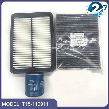 Car Air Filter&Oil Filter&Carbin Filter&Fuel Filter For Chery Tiggo 4/5x 1.5T 2.0L Tiggo 7/8 1.5T 2.0L T15-1109111 T15-8107011