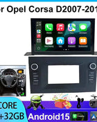 Android Car Radio Stereo for Opel Corsa D 2007-2012 with CarPlay AndroidAuto IPS Multimedia Player Navigation BT5.0 WiFi
