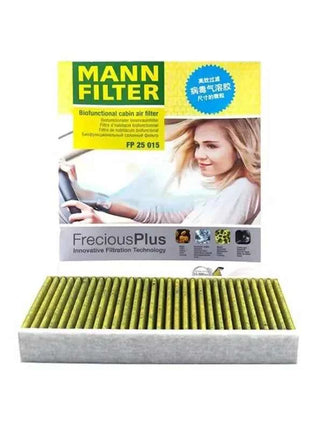 MANNFILTER FP25015 Cabin Air Filter For TESLA MOTORS Model 3 06.2018- Model Y 01.2021- 110768100A 110768100B 110768100C