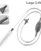 Aquarium Siphon Vacuum Cleaner Tool Set for Large Fish Tank Gravel/Sand Cleaning Water Change with Extension Tube, Fast and Easy