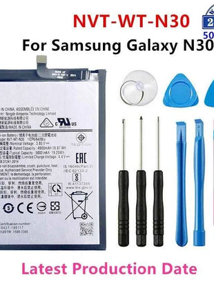 Original Quality Battery For Samsung S21 Ultra S21 Plus S20 FE A51 A70 A41 Note 20 Ultra A02S Phone Bateria Replacement