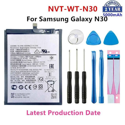 Original Quality Battery For Samsung S21 Ultra S21 Plus S20 FE A51 A70 A41 Note 20 Ultra A02S Phone Bateria Replacement
