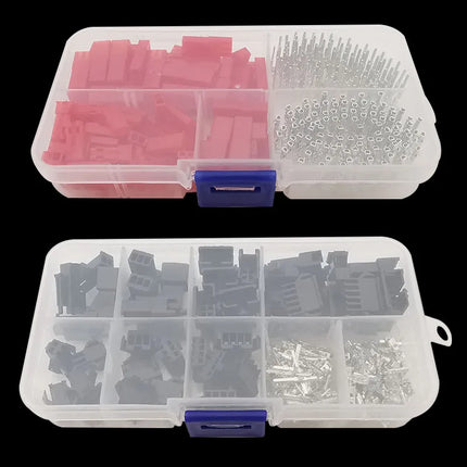 JST 1.25/PH2.0/XH2.54/SM2.54/JST SYP 2P/VH3.96 Spina Maschio + Presa Femmina Custodia In Plastica Terminale Pin Header Connettore del Cavo