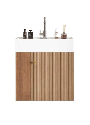 Bathroom Furniture Washbasin with Sink Cabinet 55 Cm, Sink Cabinet, Hanging Sink Cabinet White, Small Guest Bathroom Furniture