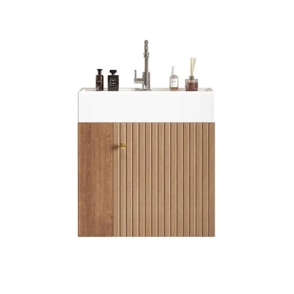 Bathroom Furniture Washbasin with Sink Cabinet 55 Cm, Sink Cabinet, Hanging Sink Cabinet White, Small Guest Bathroom Furniture