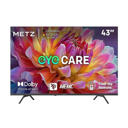 Metz TV 43 55 Inch 4K UHD Smart LED TV Google TV HDR 10 MEMC Dolby Audio Google Cast Voice Control Tuner 43MUF7000Z 55MUF7000Z