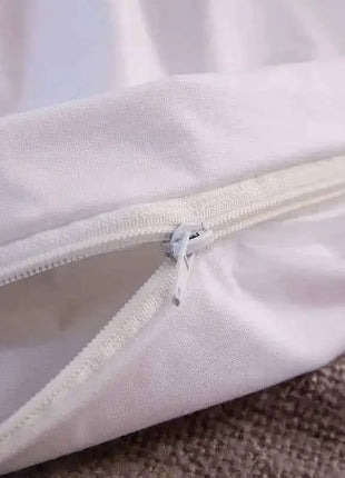 100% Waterproof Duvet Cover Bedding Queen King Quilt Covers For Elderly Patient Baby White Bed Linens Duvetcover 2pcs Pillowcase