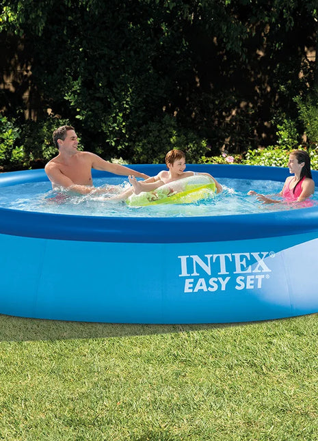 Piscina gonfiabile INTEX 28142 a forma di farfalla per bambini e adulti 396 cm x 84 cm con pompa filtro