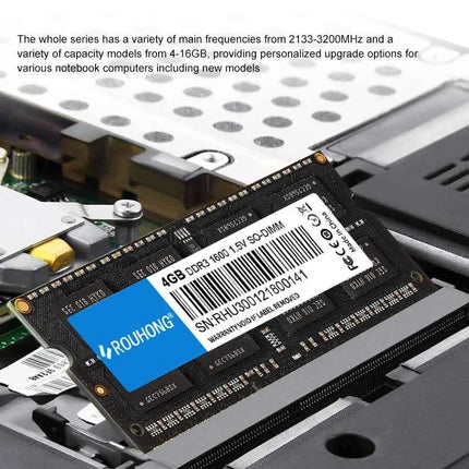 Memoria Ram Notebook DDR4 1.2V DDR3L 1.35V 8GB 4GB 16GB 3200 2666 2400 1600 1333 Sodimm Laptop Memory