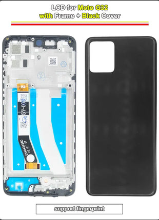 Nuovo LCD per Motorola Moto G32 2022 ‎ Sostituzione del gruppo touch screen display LCD per Moto G32 XT2235 XT2235-2 LCD con cornice