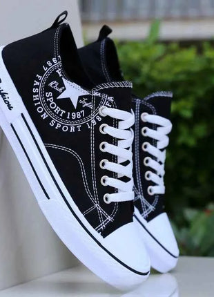 Scarpe da uomo in tela traspirante, offerta imperdibile della stagione, nuove, estive, di tendenza, casual, sportive, per studenti, con fondo piatto e punta tonda.
