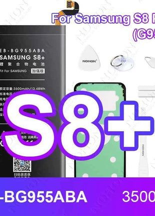NOHON Phone Battery for Samsung Galaxy S24 S23 S22 Ultra S21 S20 Plus S10 S10E S9 S8 S7 S6 S10+ S20+ S21+ S23+ S24+ Batteries