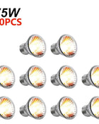 1-20PCS 25/50/75W UVA+UVB Reptile Lamp Bulb Turtle Basking Heating Light UV Light Bulbs Full Spectrum Sunlamp for Amphibians
