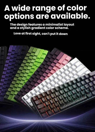 K61 USB Mini Mechanical Gaming Wired Keyboard Hot-Swappable Mechanical Keyboard Detachable Cable