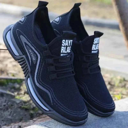 Scarpe da uomo Slip on Sneakers alla moda Scarpe da corsa sportive maschili Traspiranti Allenamento in palestra Scarpe da tennis da passeggio Scarpe da allenamento antiscivolo