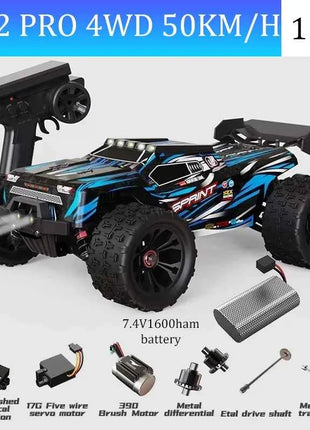 SCY9522PRO Super Brushless Motor Remote Control Car 85 km/h or 50 km/h High-Speed 4WD 1:16 Scale Model Racing Car Boy Toy Gift