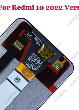 Display LCD per Xiaomi Redmi 10 Prime 2022 22011119TI, Schermo Touch per Redmi 10 2022 21121119SG, Assemblaggio Digitalizzatore Sostitutivo