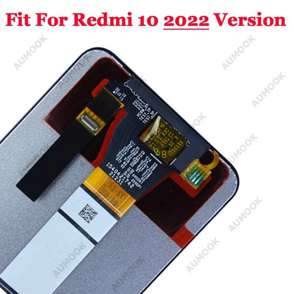 Display LCD per Xiaomi Redmi 10 Prime 2022 22011119TI, Schermo Touch per Redmi 10 2022 21121119SG, Assemblaggio Digitalizzatore Sostitutivo