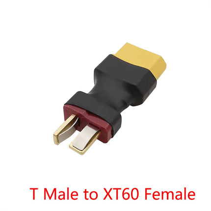 1 pz T Deans Plug maschio/femmina a XT60 femmina/maschio adattatore connettore per RC LiPo batteria elicottero Quadcopter RC parti