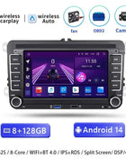 Wireless Carplay Android 14 Auto Radio for Volkswagen VW Passat B6 B7 CC T5 Tiguan Touran POLO GOLF 56 Multimedia GPS NaviScreen
