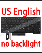 Laptop Replacement Keyboard for Lenovo ThinkPad E480 E485 E490 E495 L380 L390 L480 R480 T480S L490 T490 T495 US/BR/FR/UK/PT/SP