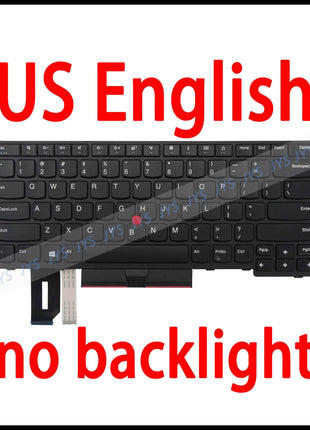 Laptop Replacement Keyboard for Lenovo ThinkPad E480 E485 E490 E495 L380 L390 L480 R480 T480S L490 T490 T495 US/BR/FR/UK/PT/SP