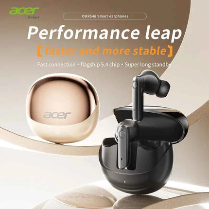 Acer Ohr546 Bluetooth Headphones 2025 New Model Wireless Earphones In-Ear Design Comfortable to Wear for Sports, Running, and Calls, Noise Reduction, Compatible with Mobile Phones, Tablets, and Laptop Devices