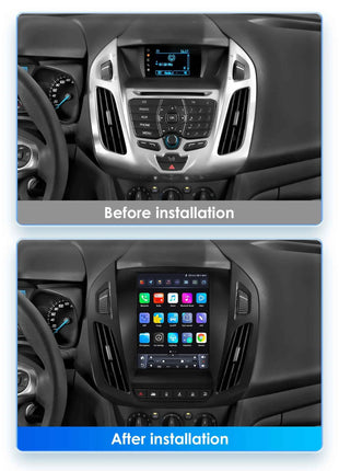 360Camera 9.7inch 2 DIN Android 13 Car Radio for FORD Transit /Tourneo Connect 2013-2018 Car Multimedia Stereo Carplay Autoradio