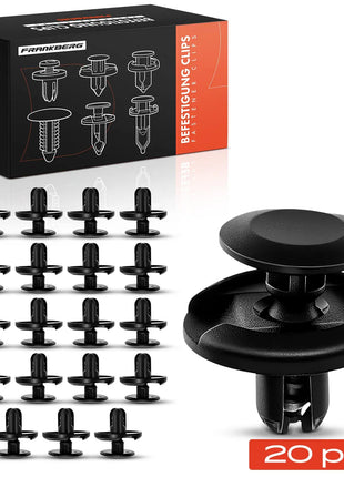 Clip di Fissaggio Frankberg 20x per Paraurti e Passaruota per Suzuki Jimny Closed Swift IV 20908 0940907332 71741883 9S9AK07332