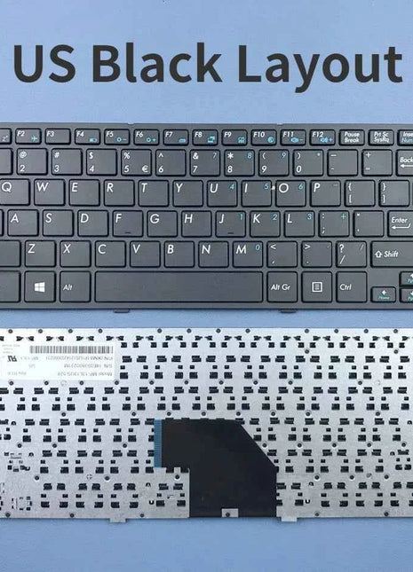 US Laptop Keyboard For Akoya P2214T MD99430 P2213T MD98924 MD98925 MD98927 MP-13L13US-528 MD99480 Pegatron T11 US Layout