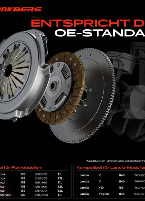 Kit Frizione Frankberg 1x per Fiat Cinquecento Palio Weekend Panda Box/Hatchback Punto 3000951302
