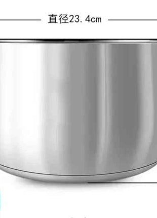 Pentola Interna Midea in Acciaio Inox 304 - 3L 4L 5L per Rice Cooker FS3010/70