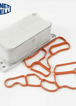 2721800510 2721880001 Radiatore Olio Motore di Alta Qualità con Guarnizione per Mercedes Benz M272 V6 W211 W204 W221 GLK C230 C280 C300 Nuovo