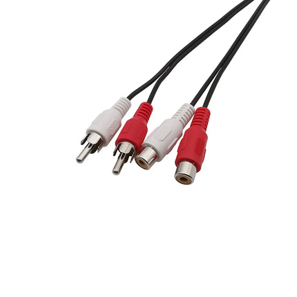 Cavo di prolunga Audio maschio femmina RCA cavo adattatore connettore Video AV Stereo