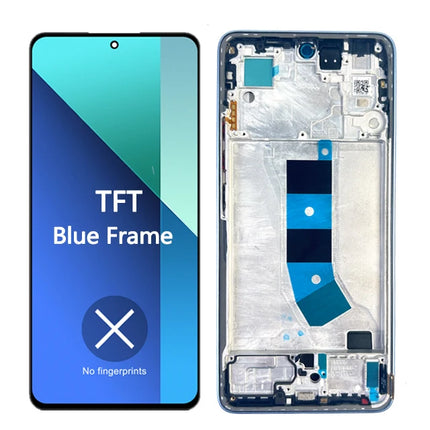 6.67 ''AMOLED Display Per Xiaomi Redmi Nota 13 4G Display LCD Touch Screen Digitizer Per Redmi Nota 13 4G Display LCD di Ricambio