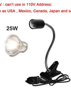 UVA+UVB 3.0 Reptile lamp Set with Clip-on Bulb Lamp Holder Turtle Basking UV Heating Lamp Kit Tortoises Light Lizards Lighting