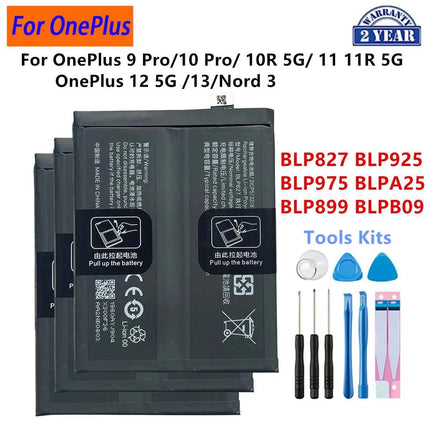 Batteria Originale OnePlus - Ricambio per OnePlus 9 Pro 10 Pro 11 12 13