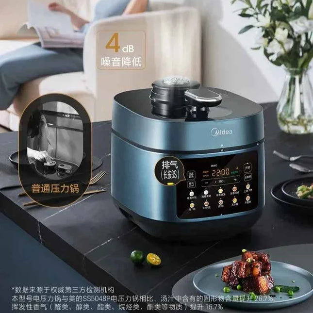 Pentola a Pressione Elettrica Midea Multifunzione - Rice Cooker Automatico CED