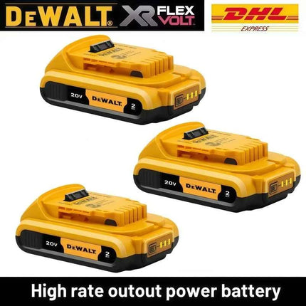 Batteria Originale DeWalt DCB200 20V/60V 2.0Ah-9.0Ah MAX Litio per Utensili Elettrici