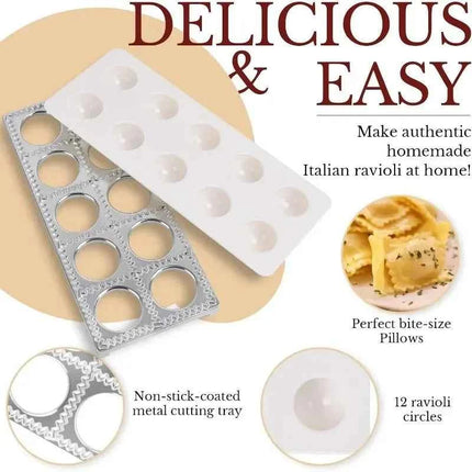 Gnocchi and Butter Board Wooden Set Italian Pasta Making Tools Ravioli Mold Cutter for Homemade Cavatelli Garganelli Pasta Maker