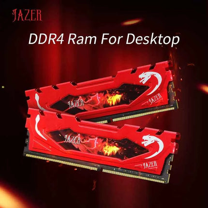 JAZER DDR4 Ram 16GB 8GB  3200MHz PC4 Desktop Gaming Memory Support Motherboard DDR4 Memory